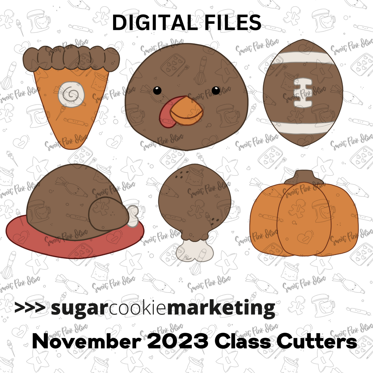 Sugar Cookie Marketing November 2023 STL Digital Download