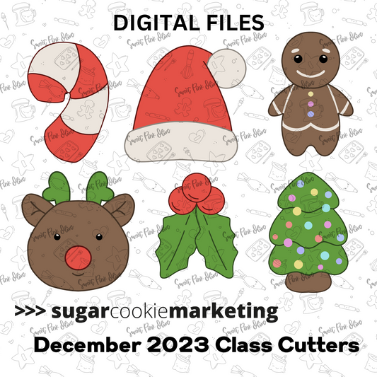 Sugar Cookie Marketing December 2023 STL Digital Download
