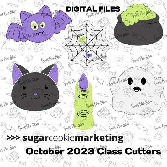 Sugar Cookie Marketing October 2023 STL Digital Download