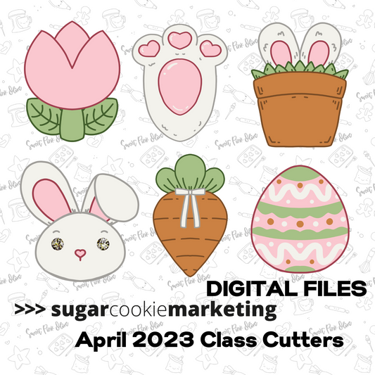 Sugar Cookie Marketing April 2023 STL Digital Download