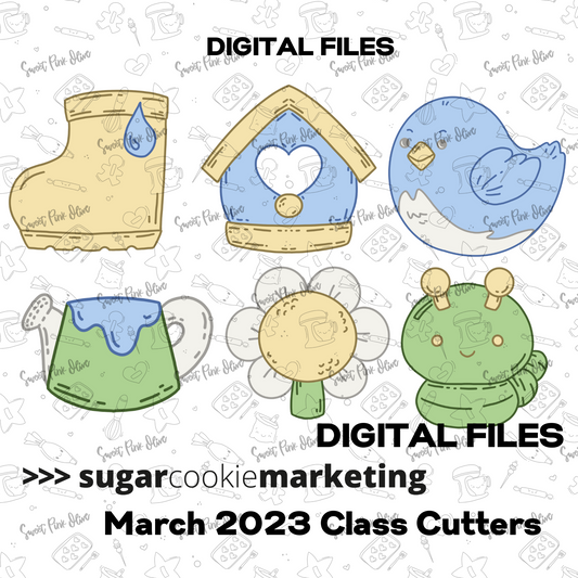 Sugar Cookie Marketing March 2023 STL Digital Download