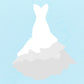 Wedding Ruffled Dress 5