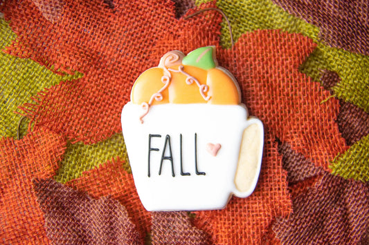 Pumpkin, Fall Pumpkin Mug Cookie Cutter