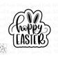 Hoppy Easter, Easter Stencil and/or Cookie Cutter
